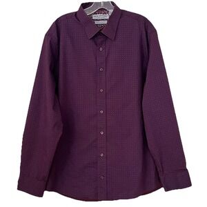 Nick Graham Everywhere Mens Shirt 17-17.5 XL Long Stretch Modern Fit Long Sleeve